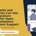 How Schools and Universities Can Use Email Signature Banners for Open Days, Admissions and Student Support